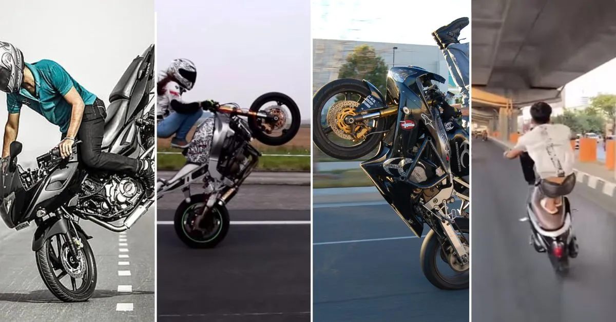 Bike Stunt करने वालों को होगी 2 साल की कैद